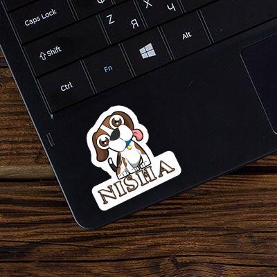 Sticker Beagle Dog Nisha Notebook Sticker Beagle Dog Nisha Gift package Image