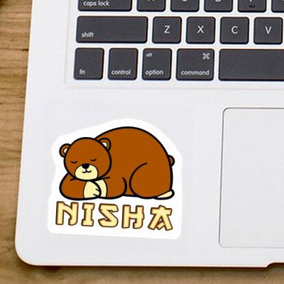 Autocollant Ours Nisha Laptop Autocollant Ours Nisha Laptop Image