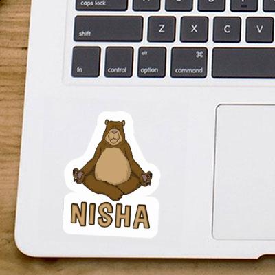 Aufkleber Nisha Bär Gift package Image