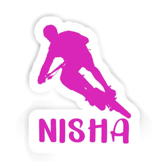 Autocollant Nisha Vététiste Autocollant Nisha Vététiste Image