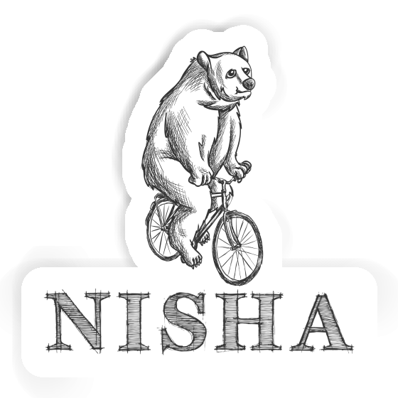Nisha Sticker Bär Notebook Nisha Sticker Bär Gift package Image