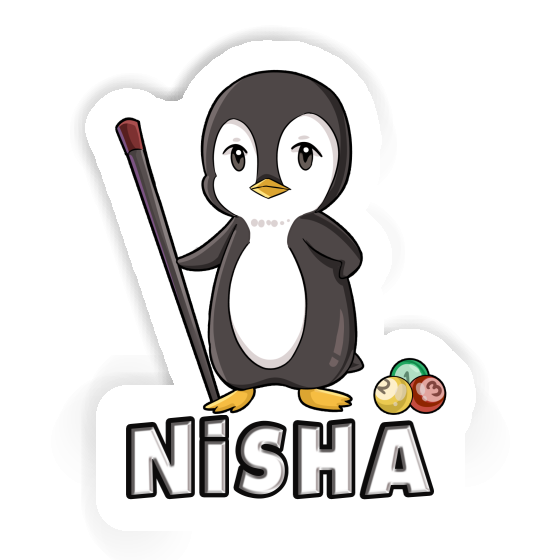 Nisha Sticker Billardspieler Laptop Nisha Sticker Billardspieler Laptop Image