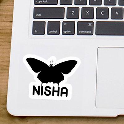 Butterfly Sticker Nisha Notebook Butterfly Sticker Nisha Gift package Image