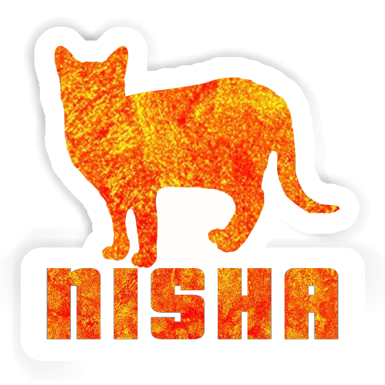 Cat Sticker Nisha Notebook Cat Sticker Nisha Notebook Image