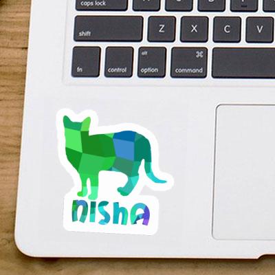 Autocollant Nisha Chat Autocollant Nisha Chat Image