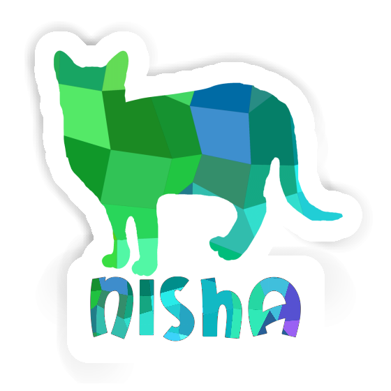 Autocollant Nisha Chat Notebook Image