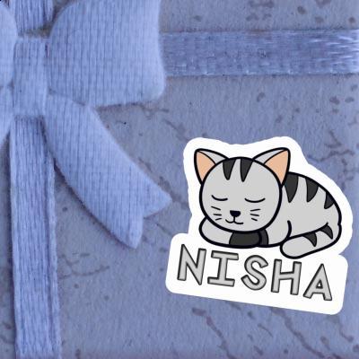 Nisha Autocollant Chat Notebook Nisha Autocollant Chat Gift package Image