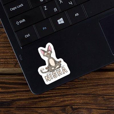Sticker Nisha Yoga Cat Notebook Sticker Nisha Yoga Cat Gift package Image