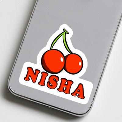 Nisha Autocollant Cerise Notebook Nisha Autocollant Cerise Gift package Image