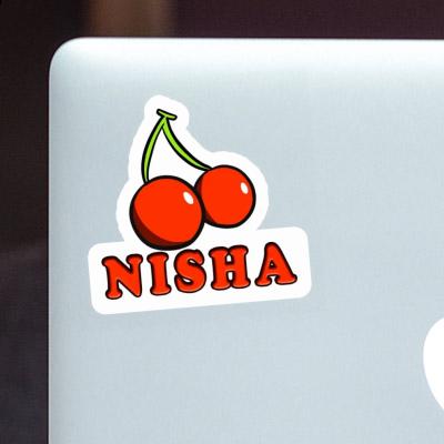 Nisha Autocollant Cerise Notebook Nisha Autocollant Cerise Gift package Image