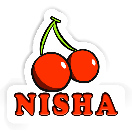 Nisha Autocollant Cerise Laptop Nisha Autocollant Cerise Laptop Image