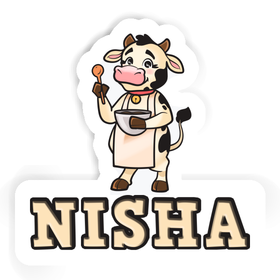 Nisha Sticker Kuh Notebook Nisha Sticker Kuh Gift package Image