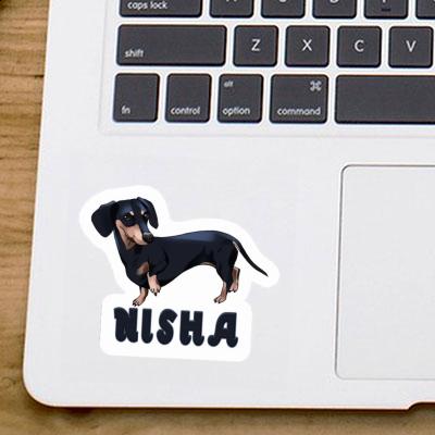 Sticker Dachshund Nisha Image