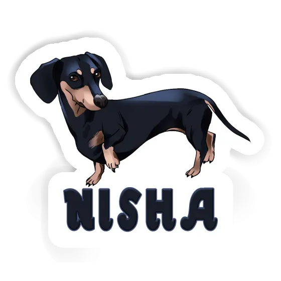 Nisha Autocollant Teckel Notebook Nisha Autocollant Teckel Notebook Image