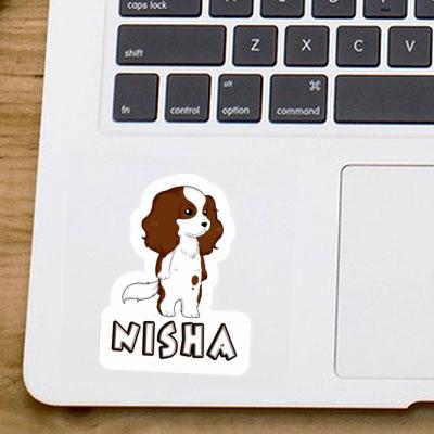 Sticker Nisha Cavalier King Charles Spaniel Image