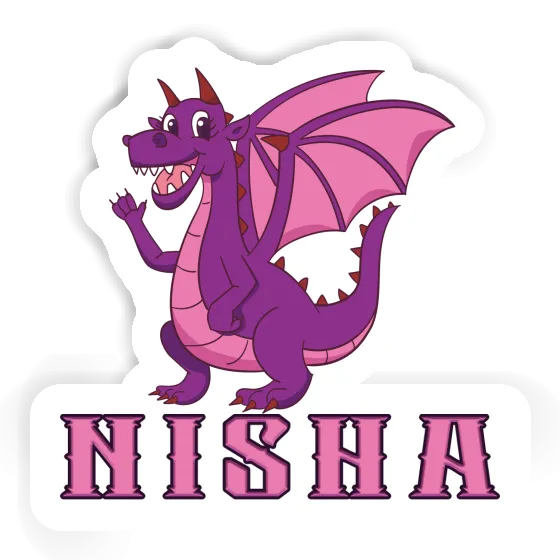 Autocollant Nisha Dragon mère Autocollant Nisha Dragon mère Image