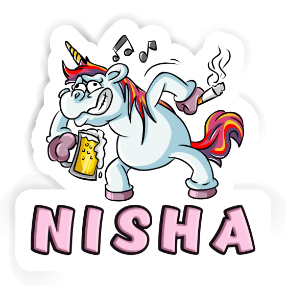 Sticker Nisha Partycorn Notebook Sticker Nisha Partycorn Notebook Image