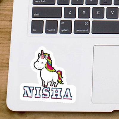 Nisha Autocollant Licorne Notebook Nisha Autocollant Licorne Notebook Image