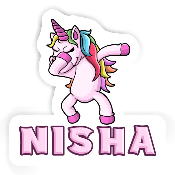 Sticker Dabbing Unicorn Nisha Notebook Sticker Dabbing Unicorn Nisha Gift package Image