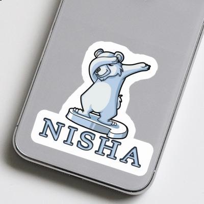 Ours polaire Autocollant Nisha Notebook Image