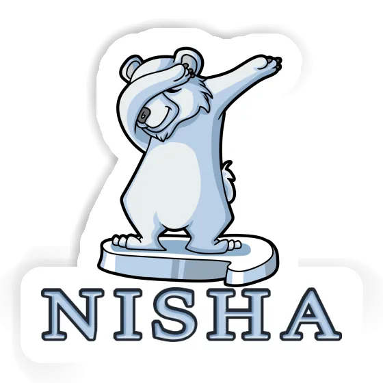 Ours polaire Autocollant Nisha Gift package Image