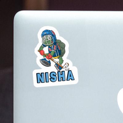 Autocollant Nisha Joueur de hockey sur glace Notebook Autocollant Nisha Joueur de hockey sur glace Gift package Image