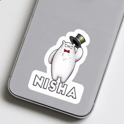 Nisha Sticker Eisbär Notebook Nisha Sticker Eisbär Gift package Image