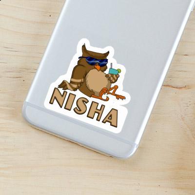 Eule Aufkleber Nisha Notebook Eule Aufkleber Nisha Notebook Image