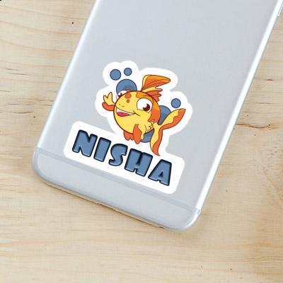 Sticker Fish Nisha Notebook Sticker Fish Nisha Gift package Image