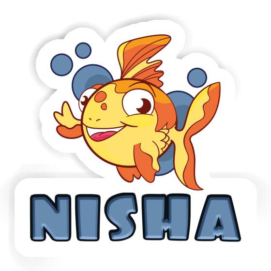 Sticker Fish Nisha Notebook Sticker Fish Nisha Gift package Image