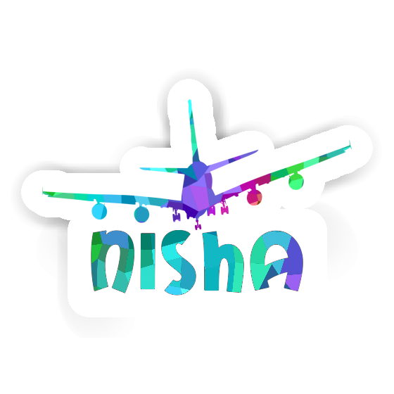 Avion Autocollant Nisha Image