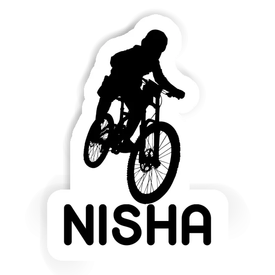 Sticker Nisha Freeride Biker Sticker Nisha Freeride Biker Image