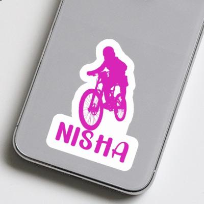 Nisha Autocollant Freeride Biker Laptop Nisha Autocollant Freeride Biker Laptop Image