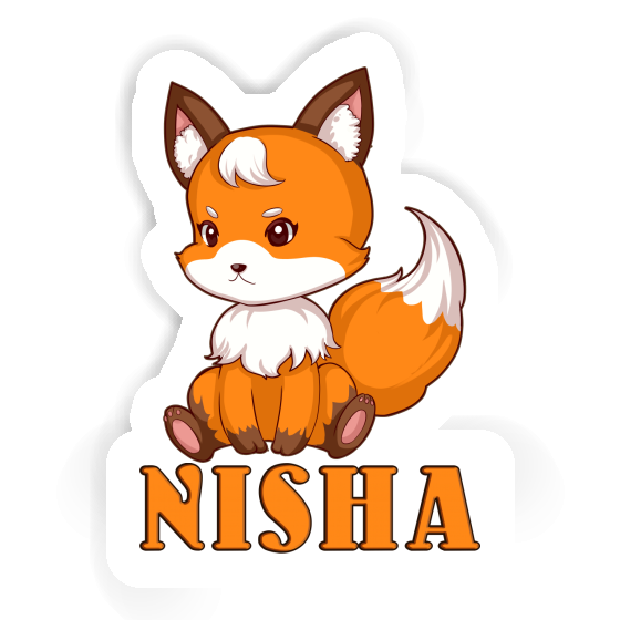 Renard Autocollant Nisha Image