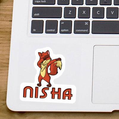 Autocollant Renard Nisha Gift package Image