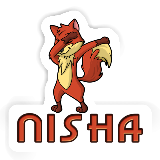 Autocollant Renard Nisha Gift package Image