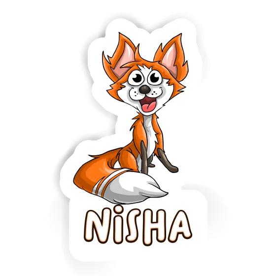 Autocollant Nisha Renard Image