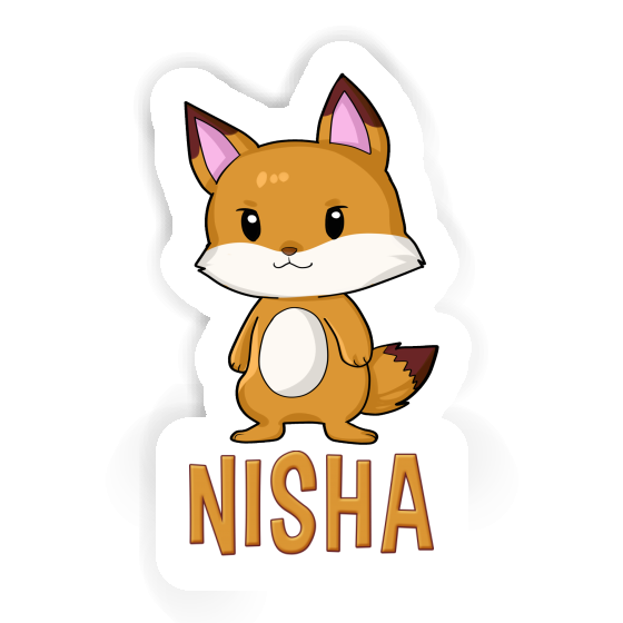 Aufkleber Fuchs Nisha Notebook Aufkleber Fuchs Nisha Notebook Image