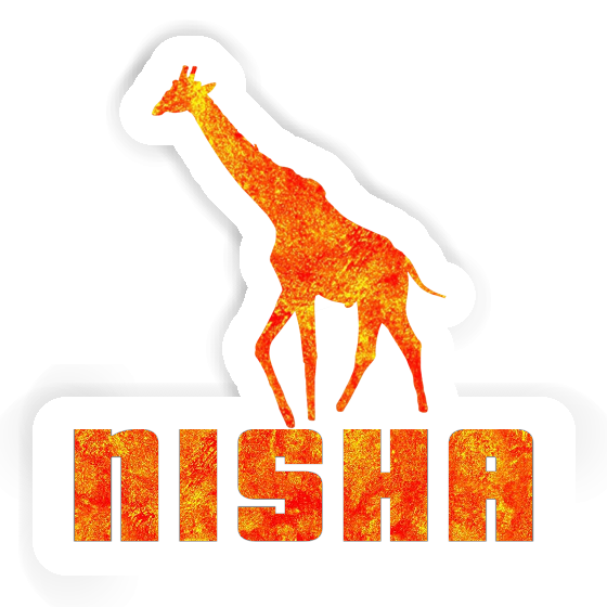 Giraffe Sticker Nisha Laptop Giraffe Sticker Nisha Laptop Image