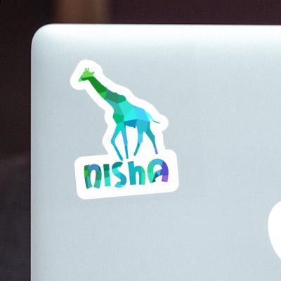 Aufkleber Giraffe Nisha Notebook Aufkleber Giraffe Nisha Notebook Image