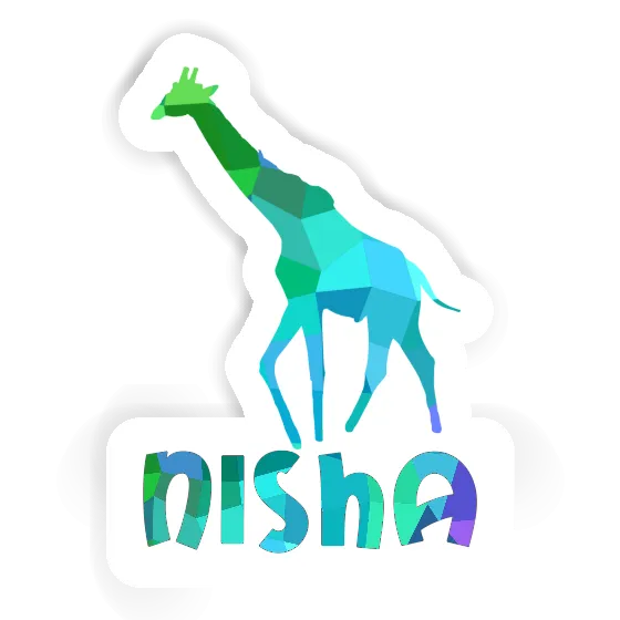 Sticker Giraffe Nisha Gift package Image