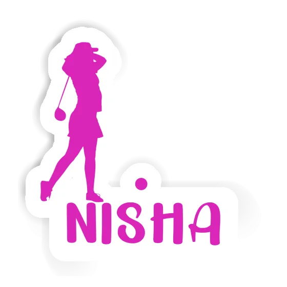 Golfeuse Autocollant Nisha Notebook Image
