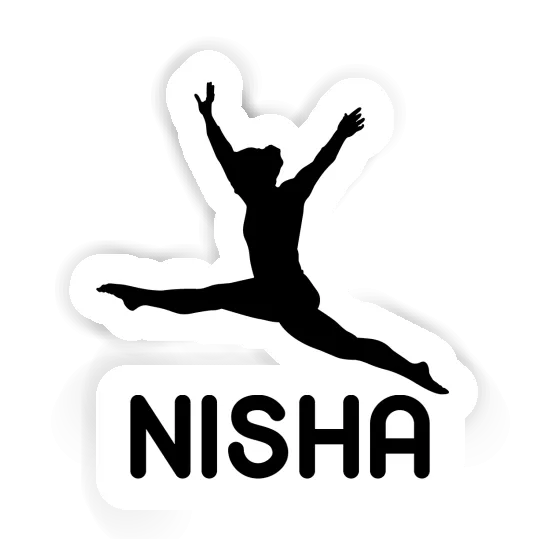 Nisha Sticker Gymnast Gift package Image