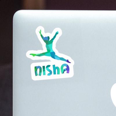 Nisha Aufkleber Gymnastin Notebook Nisha Aufkleber Gymnastin Gift package Image