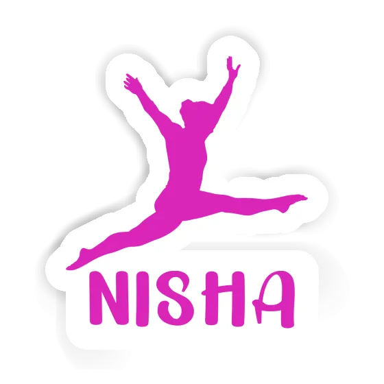 Gymnaste Autocollant Nisha Notebook Gymnaste Autocollant Nisha Notebook Image
