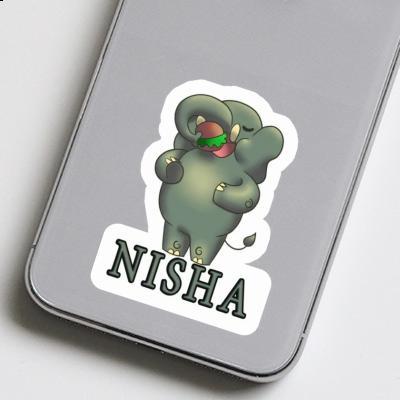 Nisha Sticker Elefant Nisha Sticker Elefant Image