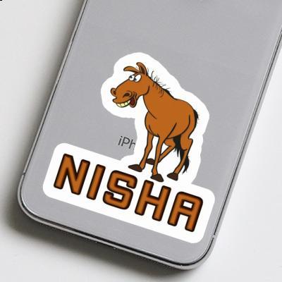 Sticker Pferd Nisha Image