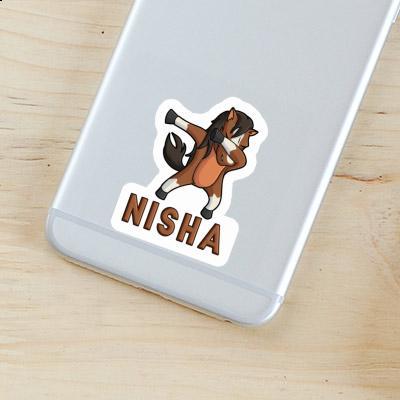 Nisha Sticker Dabbing Horse Laptop Nisha Sticker Dabbing Horse Laptop Image