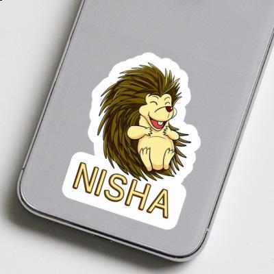 Nisha Sticker Hedgehog Notebook Nisha Sticker Hedgehog Gift package Image
