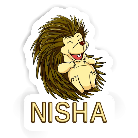 Nisha Sticker Hedgehog Laptop Nisha Sticker Hedgehog Laptop Image